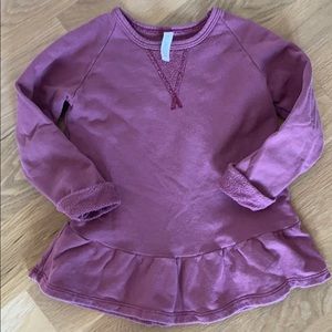 Childhoods clothing peplum sweatshirt